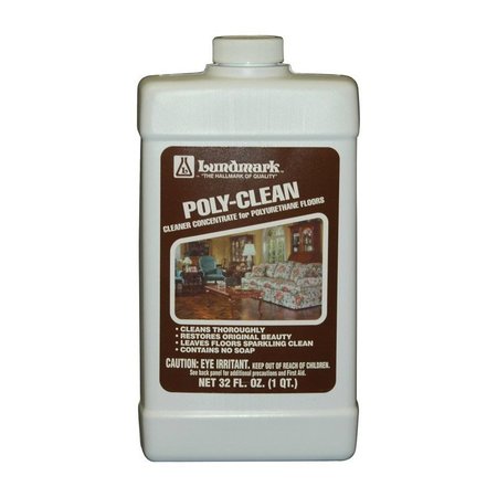 LUNDMARK Poly-Clean Floor Cleaner Liquid 1 qt 3227F32-6